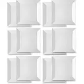 Lubiana Classic Porseleinen dessertkommen 13 cm - set van 12