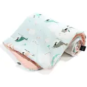 La Millou Miss Cloudy Pink Velvet Baby Deken - Zacht & Stijlvol