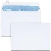 GPV envelop, 162x229 mm, wit, z. venster, zelfkl., 100 g/m2, 200 st