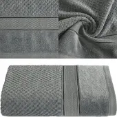 Eurofirany Luxe Katoenen Badhanddoek 50x90cm Staalgrijs - 500 GSM