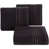 Gala Badhanddoek Katoen 30x50 cm Zwart - Luxe en Absorberend