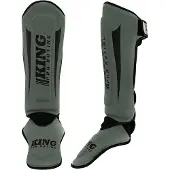 King Pro Boxing Scheenbeschermers KPB SG REVO 5 Kaki Groen Zwart - S