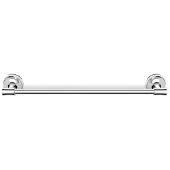 Stella Monaco Handdoekrek 45 cm - Messing met Chroomafwerking