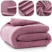 IBEN Sneldrogende Microvezel Handdoek 50x90cm Paars