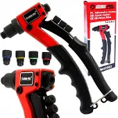 Mar-pol Handmatig klinknagelpistool 220 mm met 4 Maten Klinknagels