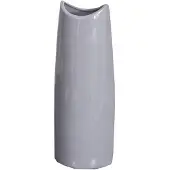 Eurofirany Keramische Vaas IVO Staal 34cm - Stijlvolle Woondecoratie
