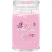 Yankee candle - Snowflake Kisses Large Jar Geurkaars - 90 branduren - twee lonten
