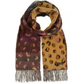 Fraas sjaal Double-Face Cashmink Scarf Dijon mosterdgeel