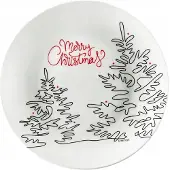 Ambition Line Art Dessertbord 20 cm - Porselein, waterbestendig