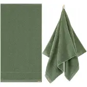 Zwoltex QUEEN Badhanddoek Groen 70x140cm 650g Biologisch Katoen
