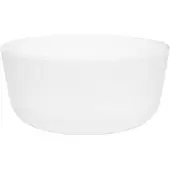 Ambition Curly Saladekom/Soepkom 14cm Glas 700ml Wit