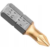Graphite PZ1 Schroefbit 25mm - Titanium coating