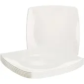 Altom Design Regular Kwadraten Dinerborden 6 stuks 27cm crème