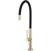 Gamma Flex SLIM Keukenkraan Goud met Flexibele Uitloop