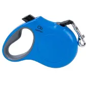 Amiplay Infini Freedom Automatische Hondensnoer M - Blauw, 5m, tot 15kg