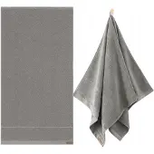 Zwoltex QUEEN Badhanddoek 70x140cm – Dik, Zacht, 650g/m², Grijs