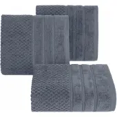 Eurofirany Luxe Katonen Handdowek 50x90 cm - 500 gsm - Stalgrijs