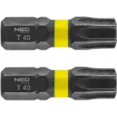 Neo Tools Slagbits TX40 x 25mm - 2 Stuks