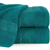 Eurofirany Mariel Turkse Badhanddoek 50x90cm met Jacquard Borduursel