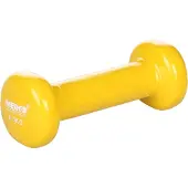 Merco - Vinyl Dumbbell - 0.5 KG Geel - 1 stuk