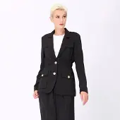 Smart & Joy Safari blazer met verzamelde taille