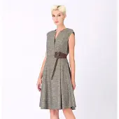Smart & Joy Trapeze -jurk met kruiseffect