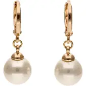 NAEMI Oorbellen goud / wit