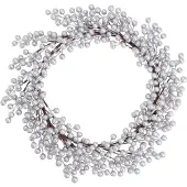 PerfectLED Kerstkrans | | Ø 50 cm (Decoratie, Kunststof, Zilver)