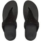 FitFlop Lulu Crystal Emb Sandalen