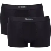 Sloggi Boxershorts 'EVER Ease' donkergrijs / zwart