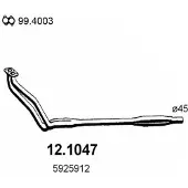 ASSO 12.1047 Voorpijp