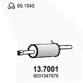 ASSO 13.7001 Einddemper
