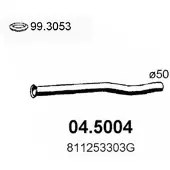ASSO 04.5004 Voorpijp