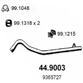 ASSO 44.9003 Voorpijp