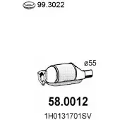 ASSO 58.0012 Katalysator
