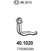 ASSO 40.1020 Voorpijp