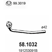 ASSO 58.1032 Voorpijp