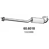 ASSO 60.6018 Uitlaat middendemper