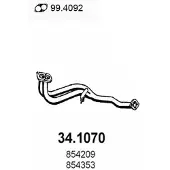 ASSO 34.1070 Voorpijp