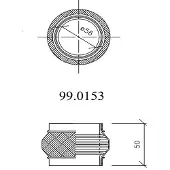 ASSO 99.0153 Voorpijp