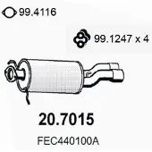 ASSO 20.7015 Einddemper