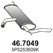 ASSO 46.7049 Einddemper