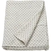 IKEA JAKOBSLILJA Plaid - Crème/Antraciet 150x250 cm
