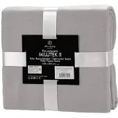 Euromat Lichtgrijze Polar Plaid 130x170 cm - Zacht & Certificeerd