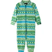 Reima Overall 'Moomin Tarhaan' blauw / groen / pastelgroen