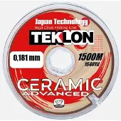 Teklon Ceramic Advanced vislijn 1500 meter - sterke Japanse nylon lijn van met hoge slijtvastheid en soepele werpeigenschappen 0,181MM / 2,95KG