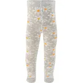 Ewers Kindermaillot Lichtgrijs met Witte Bloemen-98/104