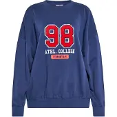 Mymo Sweatshirt marine / rood / wit