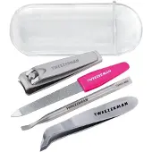 Tweezerman Neon Nail Kit Mini Rescue Kit Set 4 st