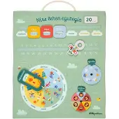 Lilliputiens Basque Calendar Transparant Kinderen
